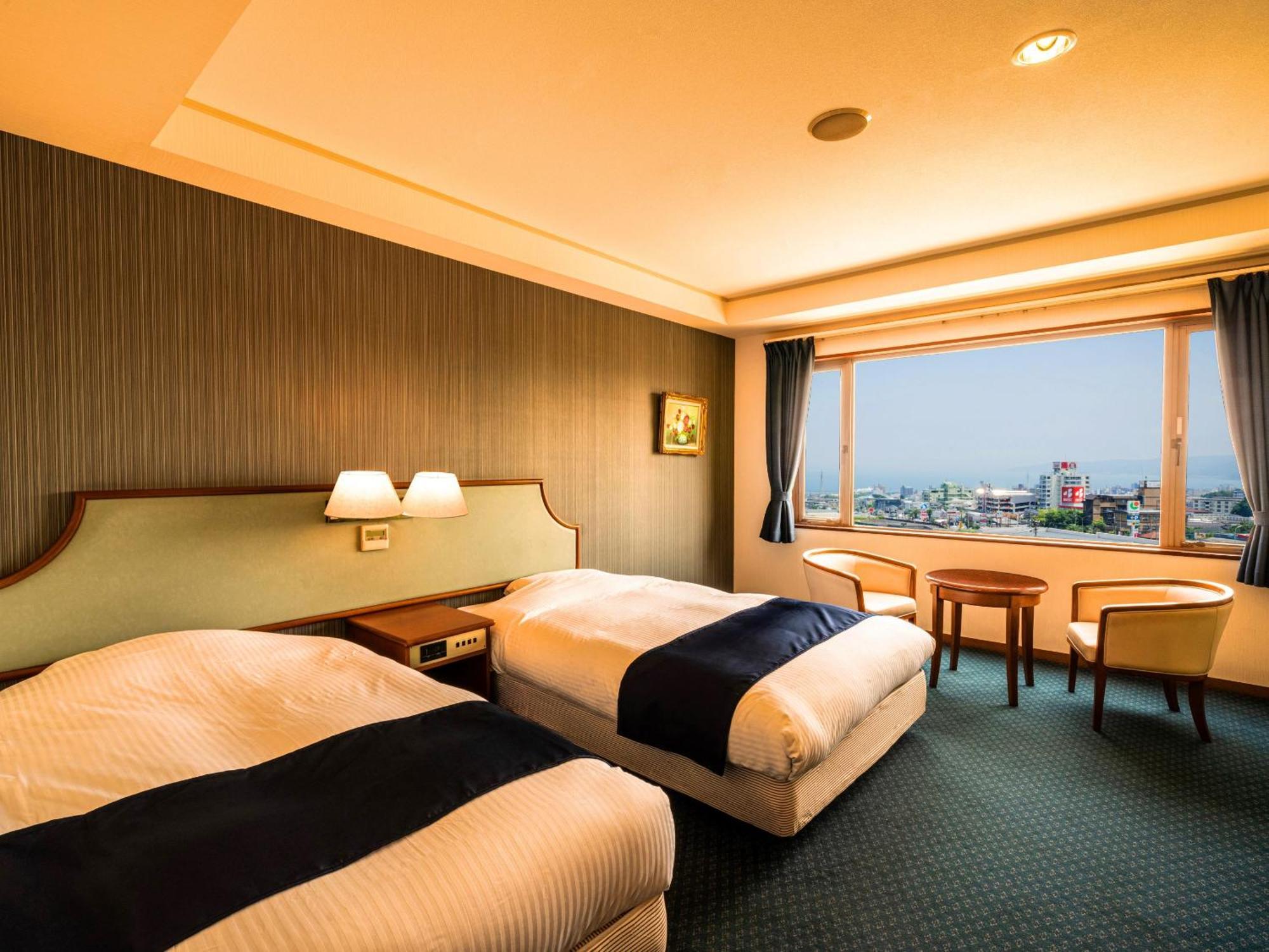 Ooedo Onsen Monogatari Premium Hotel Fugetsu Beppu Phòng bức ảnh