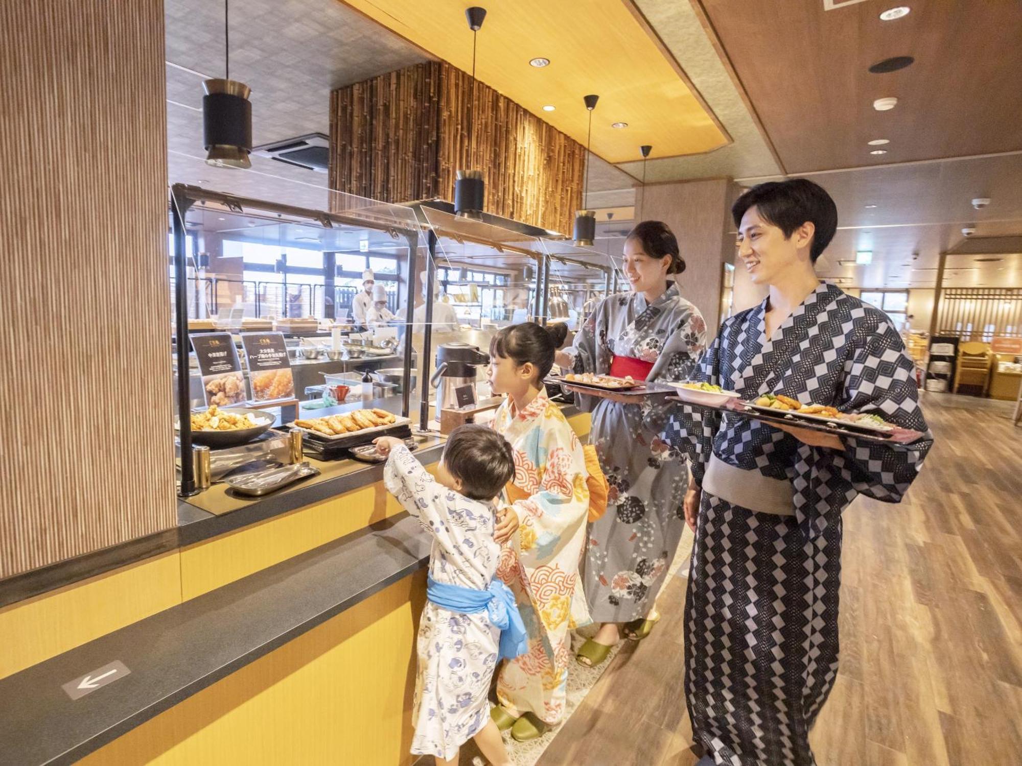 Ooedo Onsen Monogatari Premium Hotel Fugetsu Beppu Ngoại thất bức ảnh