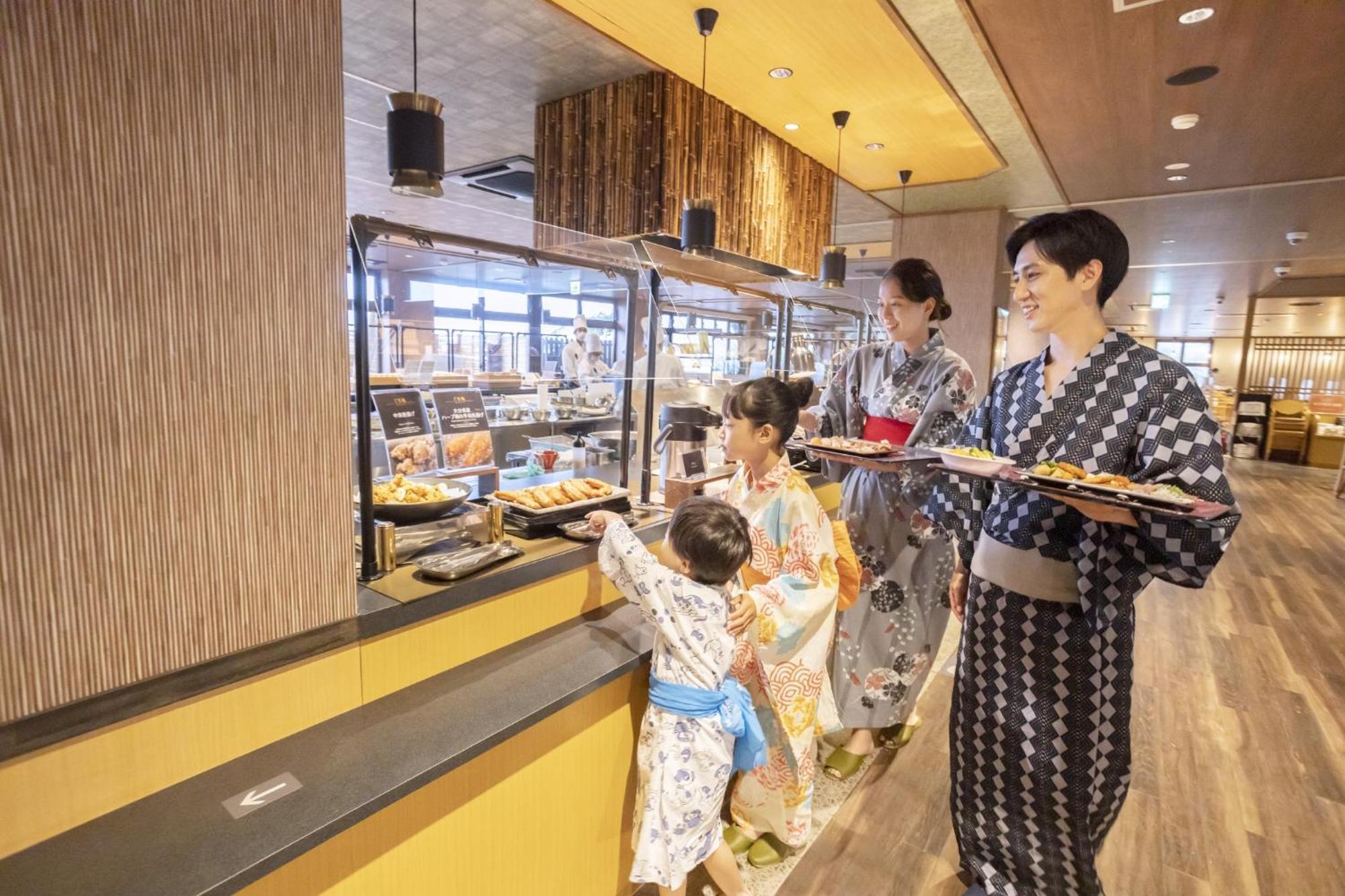 Ooedo Onsen Monogatari Premium Hotel Fugetsu Beppu Ngoại thất bức ảnh